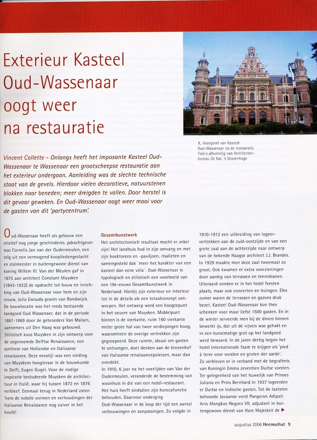 Publicatie Heemschut augustus 2006